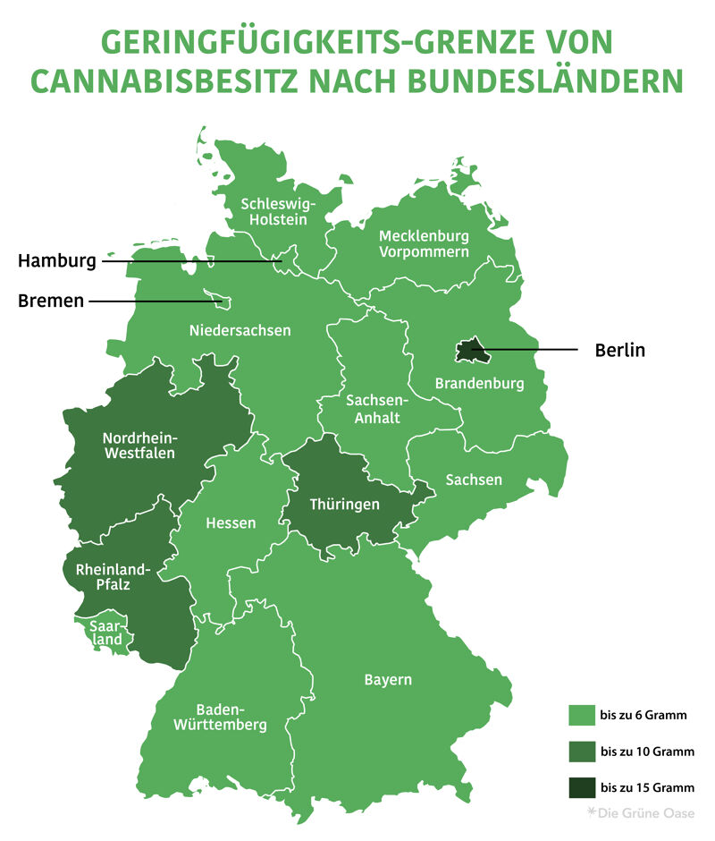 Cannabis Strafverfolgung in Deutschland